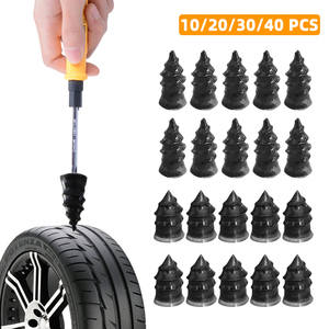 <span class=keywords><strong>Kit</strong></span> de Reparación de Neumáticos sin Cámara, Juego de Herramientas de Goma, Clavos de Goma para Neumáticos de Motocicleta, Automóvil y Scooter - Product Image 1