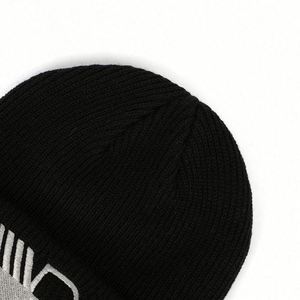 High Quality Fisherman Embroidered Logo Winter <b>Hat</b>,Beanies With Custom Embroidery,Wholesale Acrylic Slouchy Black Beanie - Product Image 5