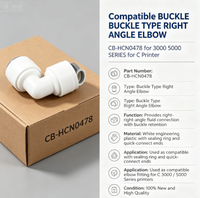 Compatible avec le coude à angle droit de type boucle CB-HCN0478 pour les séries 3000 et 5000 pour imprimante C
