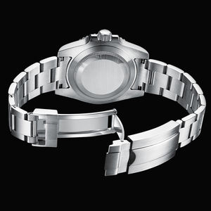 Montre mécanique automatique de luxe pour homme, Montre Homme, 10 ATM étanche, <span class=keywords><strong>bracelet</strong></span> en acier inoxydable, saphir véritable, NH34 <span class=keywords><strong>Diver</strong></span> - Product Image 5