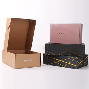 100% Custom Logo Corrugated Carton <b>Box</b> for Packaging Multi-Size <b>Shipping</b> Mailer Matt Lamination UV Coating Direct Manufacturer - Product Image 1