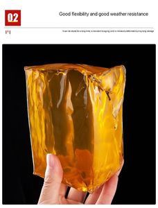 Hoge Prestaties Witte Smeltlijm Goede Viscositeit Verwijderbare Papieren Etiketlijm Voor Constructie Leder Hechting Polyurethaan - Product Image 4