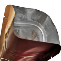 Sacs d'emballage personnalisés en plastique de qualité alimentaire pour café, thé et gâteaux, avec fermeture à glissière thermoscellable, impression par gravure et sérigraphie, prix usine