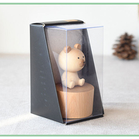 Boîte à musique ronde personnalisée avec logo, décoration de vacances pour enfants, cadeau, machine de boîte musicale en vrac