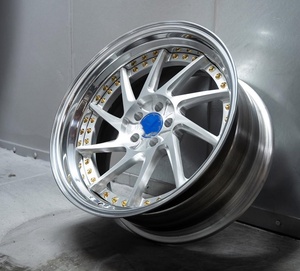 Custom Deep Dish Chrome 2 3 Piezas <span class=keywords><strong>5</strong></span> Radios Ruedas de aleación forjadas Llantas de coche 16 17 18 19 20 <span class=keywords><strong>21</strong></span> 22 Pulgadas para S2000300ZX Toyota Supra - Product Image 5