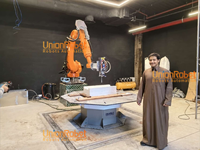 KUKA 6 axes bras de robot industriel pierre de formation libre traitement du marbre nouvel état noyau moteur engrenage restaurant vente au détail