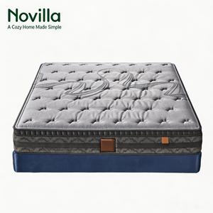 Matelas d'hôtel <span class=keywords><strong>Novilla</strong></span> OEM/ODM 12 pouces en gros, matelas hybride ignifuge à ressorts ensachés pour projets hôteliers de luxe - Product Image 2