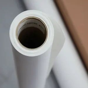 Self Adhesive Polyester Canvas Reposition Wallpaper For Eco Solvent/UV/Latex Printing