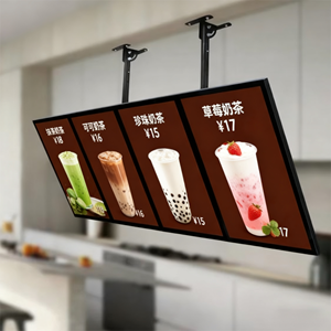 एलईडी लाइट मेनू बोर्ड कस्टम आकार लाइट बॉक्स लटकाने दीवार माउंट साइन की अगुवाई अल्ट्रा पतली प्रकाश बॉक्स प्रकाश बॉक्स - Product Image 3