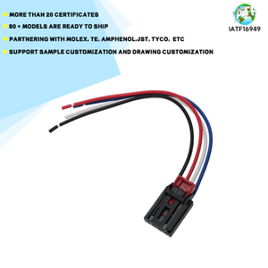 4-poliger Rücklichtlampen stecker Kabelbaum 7 N0972704 Kfz-Rücklicht stecker Stecker buchse Kabelbaum verkabelung - Product Image 4