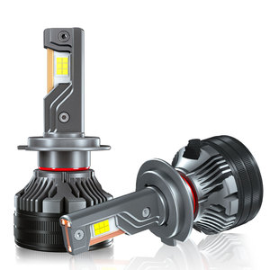 Bombilla LED para Faros Delanteros de 200W Q7 H1 H3 9006 9012 H4 H7 H11 con 3 Tubos de Cobre, Sistema de Iluminación Automotriz de Brillo Extremo - Product Image 3