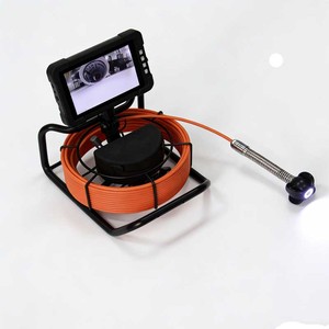 Système de caméra d'inspection de canalisation étanche IP68 miniature de 7 pouces 14 mm avec sonde 512 Hz - Product Image 5