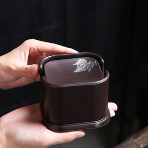 ที่วางแก้วเบกาไลท์ลายใบไม้ ทนความร้อน สไตล์จีนโบราณ อุปกรณ์พิธีชงชา - Product Image 3
