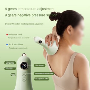 Intelligent alat pijat tubuh 9 gigi, alat terapi bekam vakum untuk tangan bahu leher belakang dan pinggang - Product Image 5