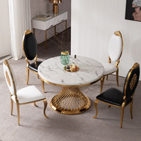 Chaise de salle à manger moderne à dossier haut en velours, best-seller, pour table et chaises de salle à manger en cuir