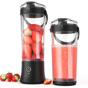 Extracteur de jus compact et portable personnalisé en usine, facile à utiliser, faible bruit, mixeur de fruits, charge USB, pour smoothies, maison, cuisine, voyage - Product Image 1