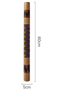 Bâton de pluie en bambou de haute qualité, simulateur de son de pluie, instrument de musique thérapeutique, thérapie sonore - Product Image 5