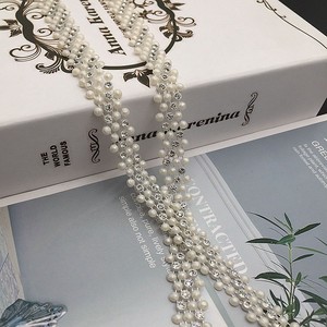 Argento Del Cuore Del Diamante Della Maglia Wrap Rotolo di Cristallo Strass Sparkle Nastro - Product Image 6