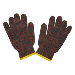 Guantes de Trabajo Resistentes para Hombre y Mujer, Guantes de Algodón Blanqueado al por Mayor, Guantes de Nailon Engrosados para la Industria de la Construcción - Product Image 1