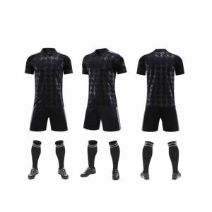25-26 Model Baru Pakaian Sepak Bola Amerika Jersey Sepak Bola Kustom Jersey Sepak Bola Murah Polos Camisetas Berkualitas Tinggi - Product Image 4