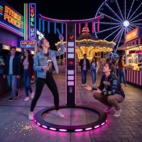 Machine de réflexes LED Hot Sale : Jeu d'arcade de réaction rapide pour enfants et adultes