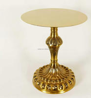 Vente d'usine De Luxe En Métal Doré Table De Mariage Fleur Stand Grand Vase En Fer Pièce Maîtresse De Haute Qualité Fashional Fleur Artificielle