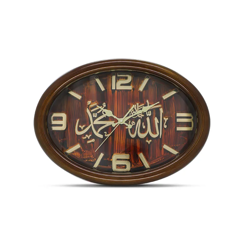 Personalizzare l'orologio islamico di alta qualità in plastica musulmano Azan per la moschea per pregare