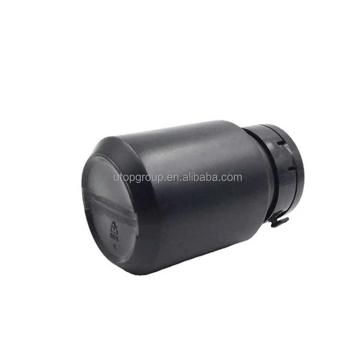 Medicine bottle 100ml black plastic bottle with tear lid HDPE tablet