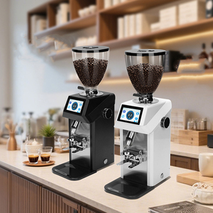 เครื่องบดกาแฟเชิงพาณิชย์ ขนาด 74 มม. แบบใบมีดแบน สำหรับเอสเพรสโซ พร้อมหน้าจอสัมผัสอัตโนมัติ ปรับระดับได้ 90 ระดับ - Product Image 1