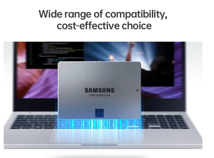 Nuovo SSD 870 QVO da 2,5 Pollici, Disco Rigido Interno da 1TB a 8TB, Interfaccia <span class=keywords><strong>SATA</strong></span> 3.0, Unità a Stato Solido per Laptop e PC - Product Image 3