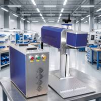Máquina Marcadora Láser CO2 CNC de Alta Precisión, Nueva, Fácil de Operar, Compatible con AI, BMP, DXF, DST, Refrigerada por Aire, CE, 1.5 Años de Garantía