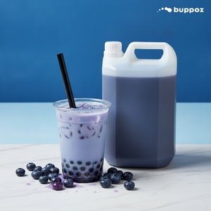 น้ำเชื่อมบลูเบอร์รี่ขายดีสำหรับชานมไข่มุก ร้านเครื่องดื่มบับเบิ้ลที - Product Image 2