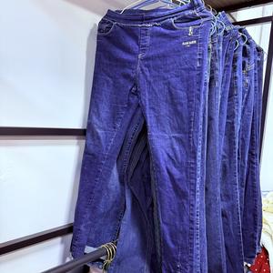 <span class=keywords><strong>กางเกง</strong></span>ยีนส์สำหรับผู้หญิงทำจากโพลีเอสเตอร์/ ผ้าฝ้าย90% สะอาดผลิตจากโพลีเอสเตอร์กก. สำหรับฤดูร้อน - Product Image 3