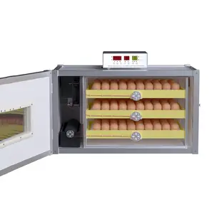 500 Capaciteit Ei Incubator Volautomatische Ei Incubators Automatische Broedmachine Kuiken Roller Mini Incubator