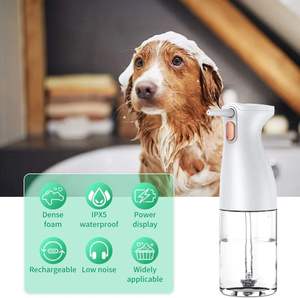 Lavadora de <span class=keywords><strong>perros</strong></span> ABS ecológica portátil moderna, champú en aerosol, máquina de espuma automática <span class=keywords><strong>para</strong></span> espuma de pato y mascotas, aseo de limpieza almacenado - Product Image 4