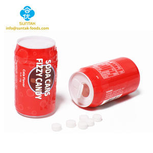 Kustom Label pribadi makanan ringan manis tekan MINI bisa Soda rasa Fizzy keras Soda Tablet permen - Product Image 4