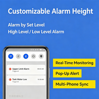 Capteur de niveau de liquide WiFi NOVA, alarme de niveau d'eau ultrasonique pour tour d'eau, réservoir d'eau et piscine