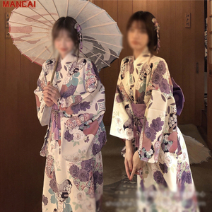 2025 <span class=keywords><strong>japonais</strong></span> Kimono femmes robe formelle traditionnelle japonaise <span class=keywords><strong>Yukata</strong></span> Photo photographie robe robe de soirée Cosplay vêtements - Product Image 1
