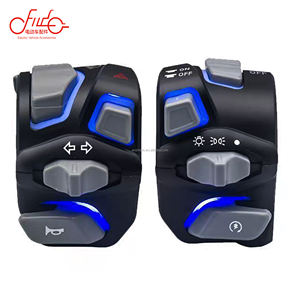 Interrupteur combiné trois-en-un pour moto électrique et tricycle, style simple, clignotant, klaxon, bouton marche/arrêt – Meilleure vente à prix abordable - Product Image 6