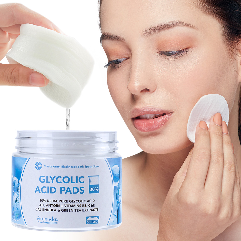 Ага, ОТШЕЛУШИВАЮЩИЙ ПИЛИНГ для лица, Очищающий хлопковый тампон, химическая пилисовая кислота, салициловые кислотные тампоны
