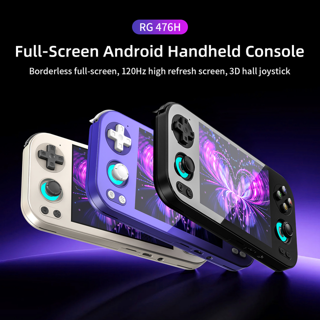 Anbernic Handheld RG476H Console Portable 8GB+128GB 20+ Game Formats Retro Emulator Juegos De Consola Support Touch Screen