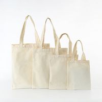 Sacs fourre-tout en coton réutilisables écologiques promotionnels avec logo imprimé personnalisé, couleurs et tailles personnalisées, OEM/ODM disponible