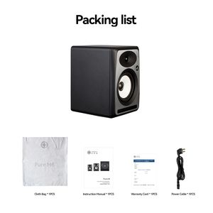 Haut-parleur de surveillance <span class=keywords><strong>audio</strong></span> professionnel Pure M6 Woofer de 6.5 pouces, entrées polyvalentes pour DJ et mixage - Product Image 6