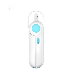 Cortauñas LED para mascotas con logotipo personalizado de fábrica ODM, mango antideslizante, herramienta de aseo para mascotas, bajo MOQ, suministro al por mayor - Product Image 6