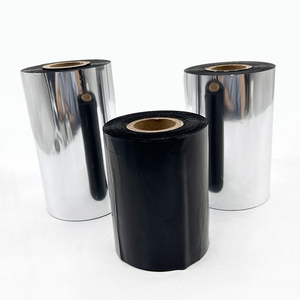 Rubans de 110mm x 450m en gros d'usine ruban d'étiquettes en résine de cire de différentes couleurs compatible avec l'imprimante d'étiquettes de 12mm - Product Image 3