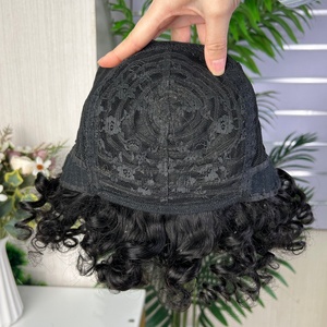 Frange Loose Curly <b>Human</b> Hair <b>Wigs</b> High Quality and Factory Price 100% <b>Human</b> Hair - Product Image 4