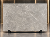 Dalles de marbre gris Tundra pour carreaux découpés sur mesure, plans de travail de cuisine, comptoirs de salle de bain, escaliers, dessus de meubles de salle de bain, carreaux de sol