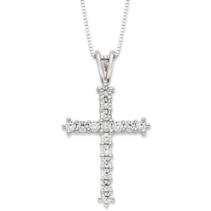 Collar con colgante <span class=keywords><strong>de</strong></span> cruz <span class=keywords><strong>de</strong></span> Jesús para hombres y mujeres, colgante <span class=keywords><strong>de</strong></span> joyería con cruz <span class=keywords><strong>de</strong></span> Jesús, con diseño <span class=keywords><strong>de</strong></span> Cruz religiosa - Product Image 4