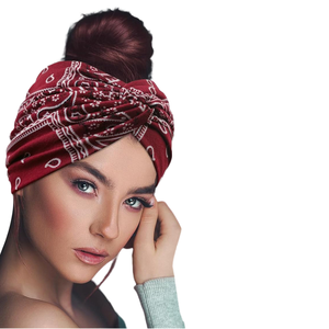 Campione gratuito <span class=keywords><strong>Bandana</strong></span> fascia per <span class=keywords><strong>capelli</strong></span> da donna regolabili fasce per <span class=keywords><strong>capelli</strong></span> con anacardi accessori per <span class=keywords><strong>capelli</strong></span> eleganti per ragazze - Product Image 1