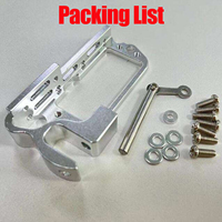 Servo Parabolique Commutateur Aérien Lancer Dispositif Grands Distributeurs De Couple pour MG996R DS3218 DS3225 Servo pour RC Modèle Drone Hélicoptère